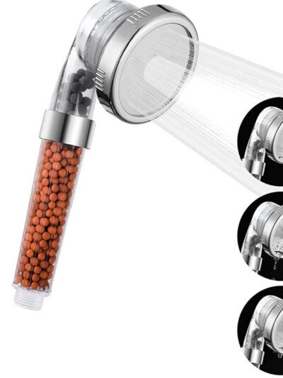 Tuyau Douche 1,5m en Acier Inox et Laiton